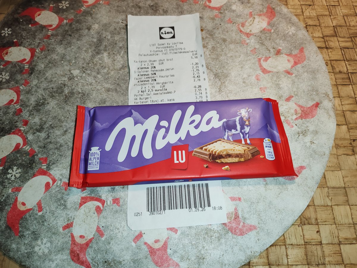 ReijoHytonen's tweet photo. 1 #September 2026
#Lovisa #Loviisa #lotto #ässä #keno #Milka #LU #cow #jetztprobieren #Lidl #Upm #Wisa #split #demerger #stopputin
Last weekend 5€ to group lottos (109 lines) and one ace card, no real wins, just cents. #Fall migration? #openHormuz 🇫🇮🇺🇦🇪🇺 https://t.co/LodnJQYpe3