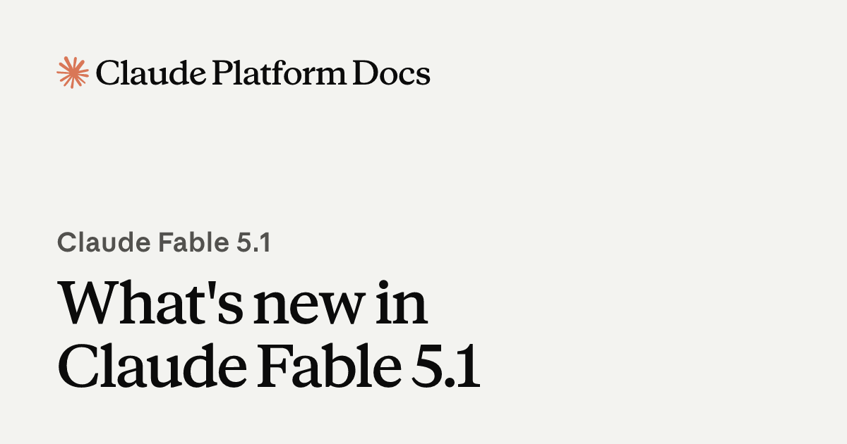Ciangos's tweet photo. @AnthropicAI shipped Claude Fable 5.1. Same $10/$50 as Fable 5. Cache reads drop to $0.25/MTok. Forced tool use (any/tool) now 400s.

I'd switch cache-heavy agent loops today. I wouldn't treat it as a drop-in if you force tools.

https://t.co/kk8wqySUhs https://t.co/SNGy7kYbCB