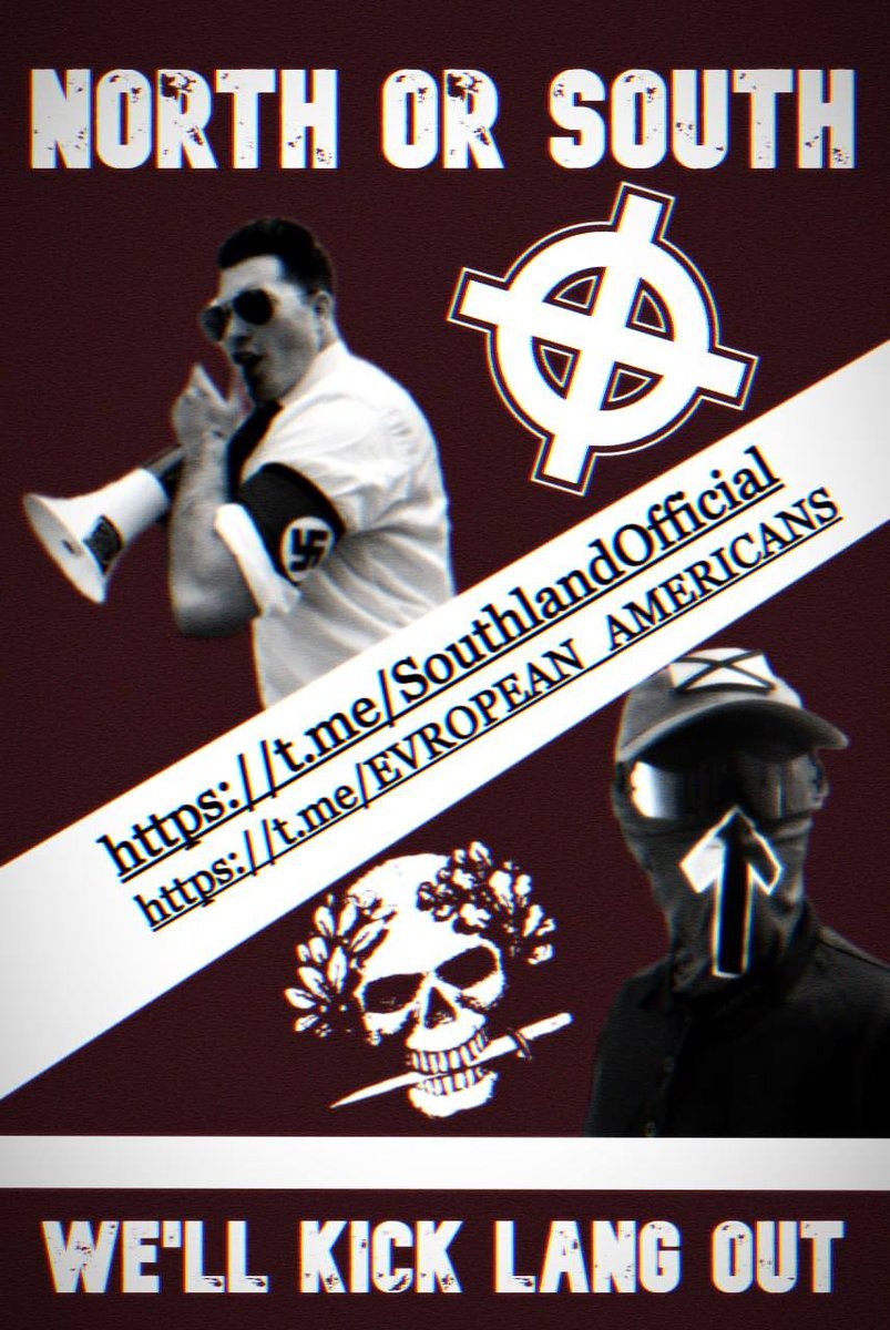 TheAngloReb's tweet photo. Southland Blackshirts confront Jew Lang and his ‘crusaders’ at Tavares FL. Lang then proceeded to Blaspheme, claiming that Hitler and the Third Reich were Jewish. Whether it’s North or South we will kick Jew Lang Out! https://t.co/pIqNXuu23L