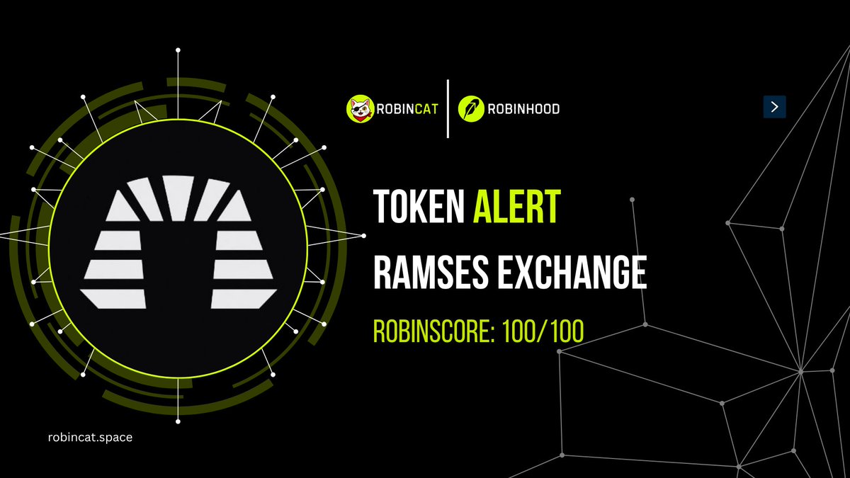 RobinCatapp's tweet photo. WE FOUND ANOTHER TOKEN NŌ 2 ON OUR RUG RADAR

$RAM — Ramses | @RamsesExchange

CA: "0x5173d45a1191ee33cbb7d8c7e65f21b04ed54802"

🟢 SAFE CAT

The Cat checked the contract. Here's what we found:

✓ Contract verified
✓ No mint function
✓ No pause function
✓ No blacklist function
✓ Top holder: only 2.56%
✓ Top 10 holders: 15.2%
✓ Creator holds 0.01%
✓ 8,735 holders
✓ RobinScore: 100/100

⚠️ But don't get careless.

As of today, RAM is only 17 days old, with about $429K liquidity against a ~$9.29M market cap.

The Cat likes what it sees, but the short track record and missing burn data are worth keeping an eye on.

Verdict: 🟢 SAFE CAT

Don't trust the ticker. Check the contract.

🐾 Scan it → https://t.co/DTQG9IHvOe

DYOR. This is an automated on-chain safety read, not financial advice.
