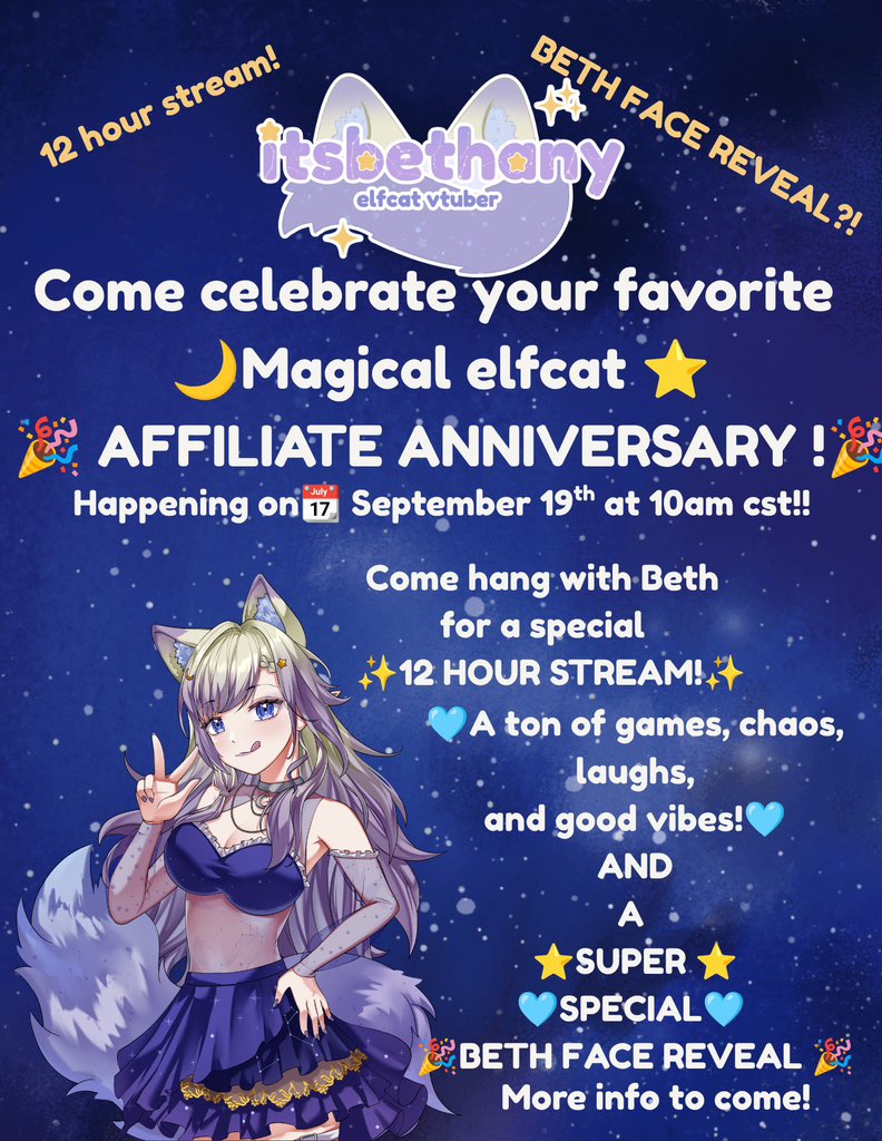 itsbethanyttv's tweet photo. MARK YOUR CALENDARS! https://t.co/kOc3PO3JMI