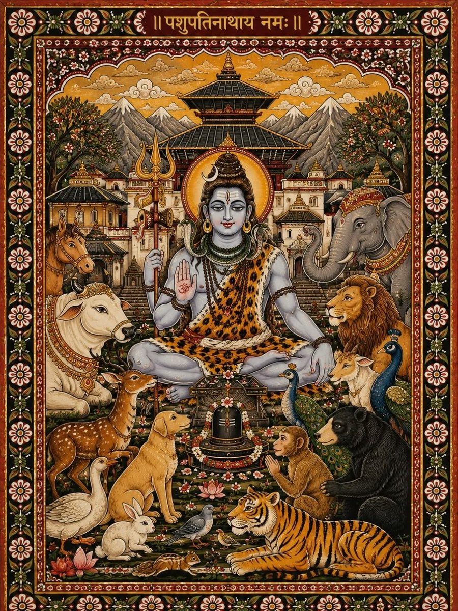 sapnamadan's tweet photo. Aum Namah Shivaye 😇 https://t.co/r3IKbCe3Rh