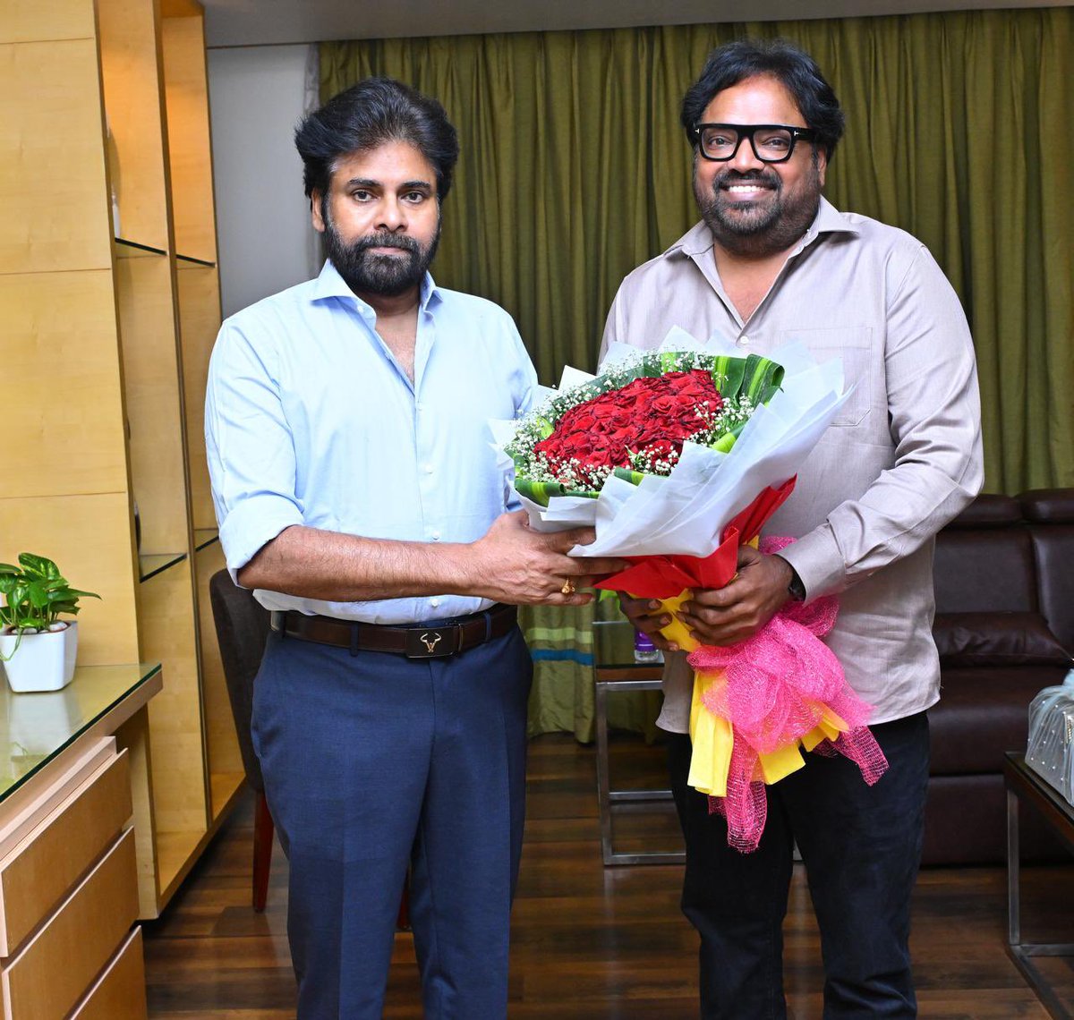 MeherRamesh's tweet photo. Happy Birthday wishes to our 
Power Star, Hon PM sir’s “#Andhi 🤩Peoples leader ,@JanaSenaParty  “Chief” aka #Janasenani 👑
Shri @PawanKalyan ❤️
Your sincerity, vision, and determination in public service, reflected in your role as 
Hon @APDeputyCMO continue to inspire millions. ❤️
#HBDJanasenaniPawanKalyan 
Wishing you good health, greater strength, and continued success in serving the people 😇

I am forever grateful for the trust and confidence placed in me by appointing as the Vice Chairman of the Andhra Pradesh Film Development Corporation. 🙏❤️

It is an honour and a responsibility that I will always cherish.