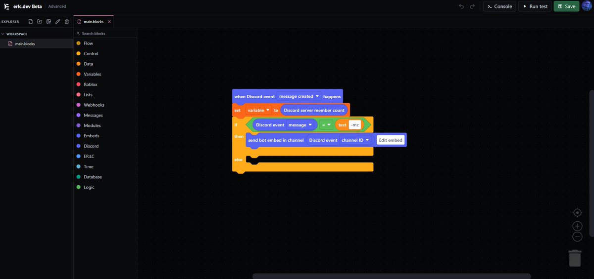 erlcdv's tweet photo. Thanks for 60 users! Here is a showcase of advanced mode for those who don't want a thousand programs.

Develop your ER:LC properly, https://t.co/SAhJd14WV8
#erlc #roblox #discord https://t.co/q11dL0kOuB