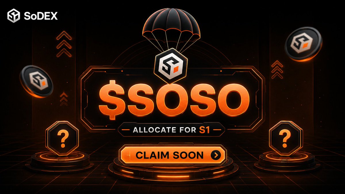 Helpcripto's tweet photo. 🚀 A Temporada do SoDEX Layer 1 está aqui.

  Eu resumi as 8 atualizações principais que você precisa saber:  

📷 Ciclo Mais Curto 20 semanas no total, com 900.000 SoPoints distribuídos toda semana.  
📷 Recompensas Instantâneas 
📷A cada 10.000 USDC em volume de negociação válido, você ganha 1 Caixa do Tesouro — com recompensas de até 10.000 USDC por caixa.  
📷 Ganhe com Wealth Manter produtos Wealth designados também pode render SoPoints.  
📷 Eficiência de Negociação Melhor Maior liquidez, mercados mais profundos e menor slippage estão chegando com a expansão do ecossistema.  
📷 Bônus de Early Bird 
📷 Pontos da Temporada 1 + Pontos do Layer 1 Combinados Os pontos da Temporada 1 NÃO serão diluídos. Os pontos de ambas as temporadas serão combinados para determinar os tiers futuros de SoPoints e a alocação de airdrops.  
📷 Se você participou da Temporada 1, não precisa começar do zero.  
Sua rede de indicações existente pode se tornar um Squad automaticamente, dando acesso ao novo sistema de multiplicadores. 

Meu código de convite: Explore more top RWA assets on SoDEX. Click to join now!

Join SoDEX Mainnet with my referral code!
https://t.co/sbHVt6NMxo

📷  Junte-se ao meu Squad e maximize seus SoPoints nesta temporada.  

#SoDEX #SoPoints  #DeFi #Web3