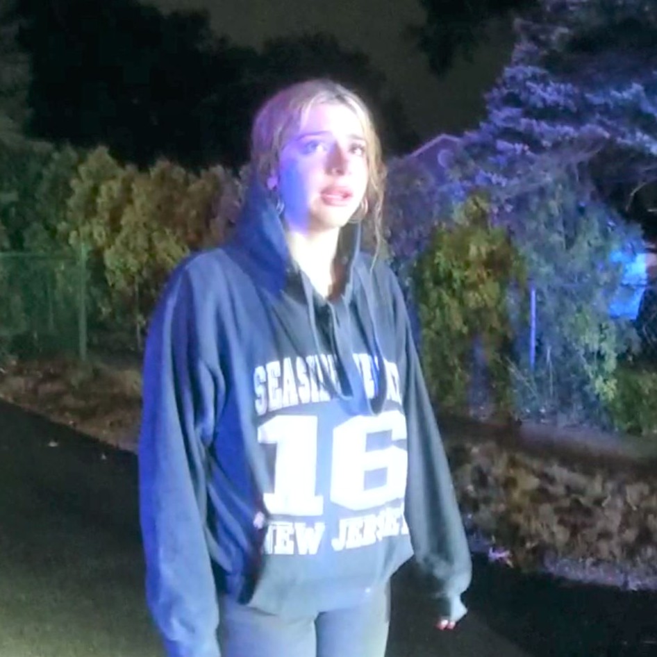 TransparencyBC's tweet photo. Julia Perdomo (19) got arrested for DWI in Westfield, New Jersey on October 1, 2022 after her car became disabled on the road. During her interaction with police that evening, she was lying repeatedly. https://t.co/2vxBS1gLRC