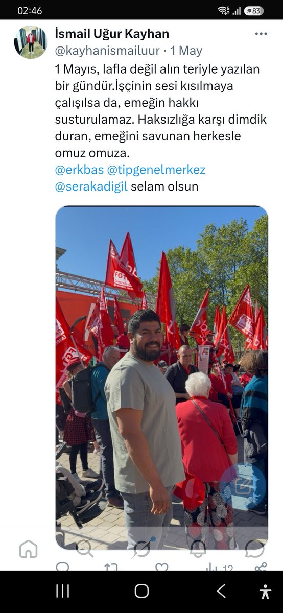 1071m_a's tweet photo. Suç duyurusudur.Savcılarımızın dikkatine!  Şahsın yakalanması ve yargılanması,sayfasında hakaret tweetleri karalama aşağılama tweetleri.İncelenmesi.
#akıngürlek @abakingurlek 
@iletisim @SiberayEGM @TC_icisleri @EmniyetGM https://t.co/olrza624r1