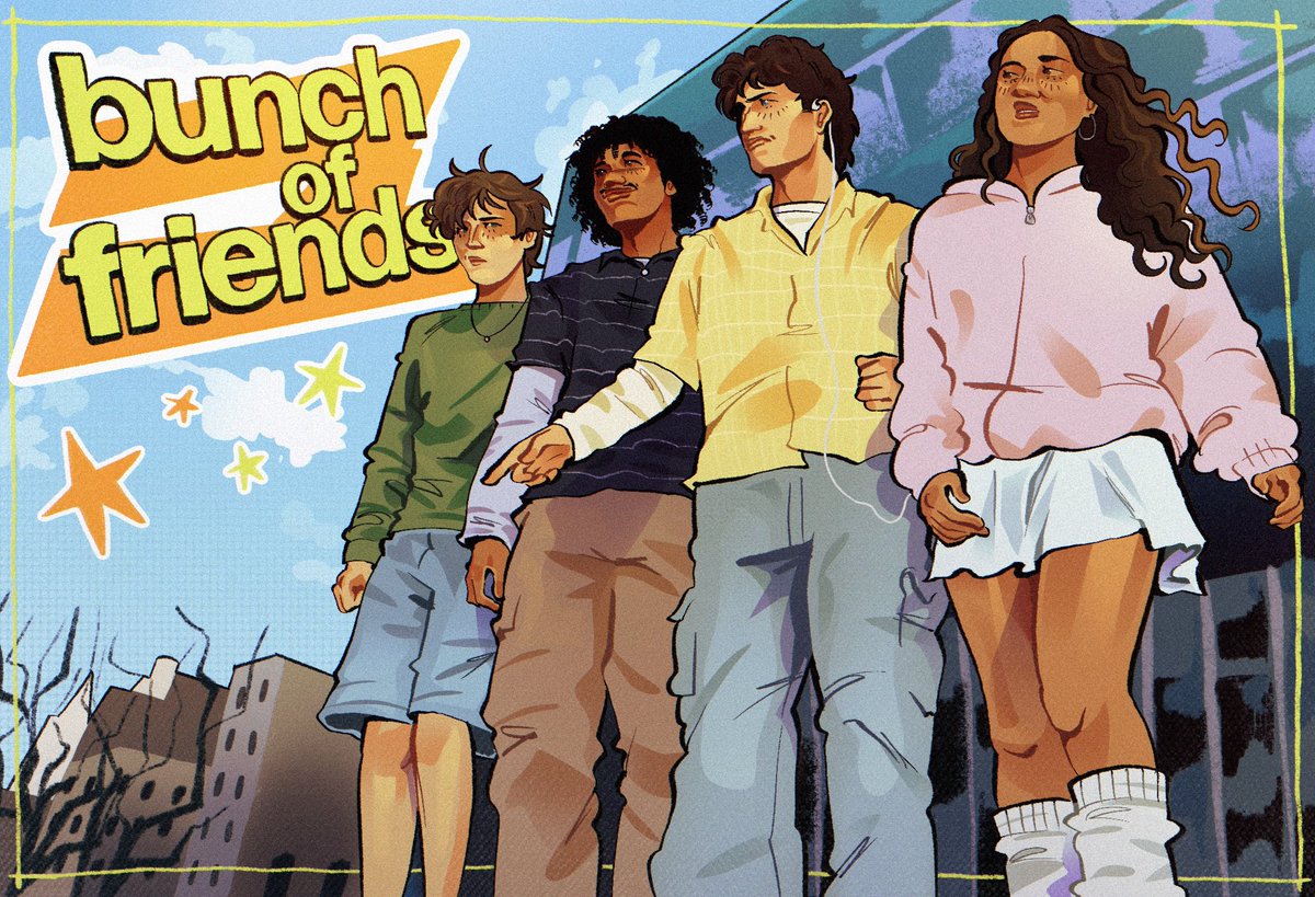 12doomed's tweet photo. my close and personal #bunchoffriends https://t.co/lhITIf0np7