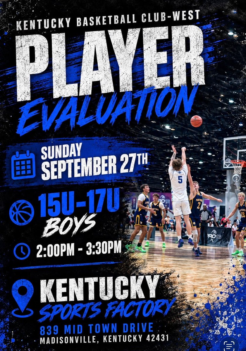 idriswhite47's tweet photo. After building a Top 5 program in the state and seeing multiple players earn college interest &amp; offers, we’re ready to go EVEN BIGGER! 

KBCWest is looking for players ready to WORK, COMPETE &amp; LEVEL UP. 

👀 Player Evaluations
💲 $10 Tryout Fee https://t.co/YXhsYoLsAz