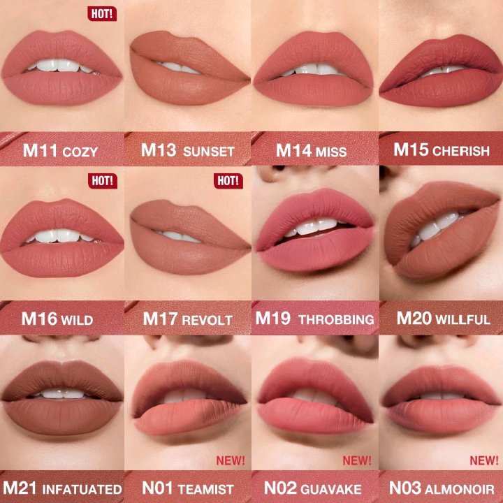 iamjacquelineDC's tweet photo. ✨O.TWO.O Long-lasting (Need to Wait For Drying)Velvety Mist Texture Lock-in Makeup Technology Misty Kiss Lock Color Matte Lipstick 👄💄

#MistyKissMatte #24HRMatteLips #OTWOOWildM16 #KissProofPerfection #affiliatelink 

📲See comment section for more details 🔗 👇 https://t.co/c3D4ShBMyK