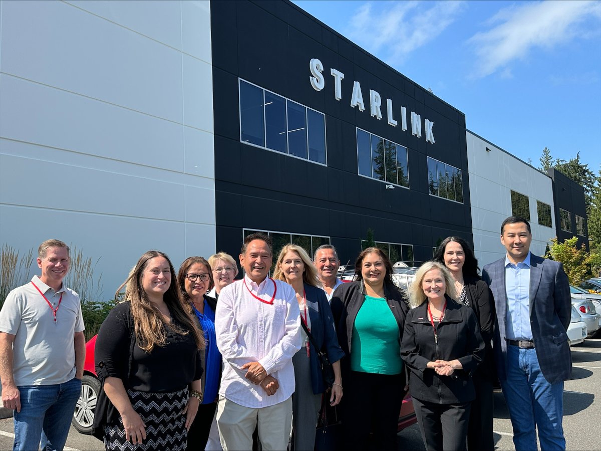 OneRedmond's tweet photo. OneRedmond, the Redmond Space District &amp; Space Northwest recently convened a bipartisan delegation of WA legislators for a tour of  SpaceX's Redmond satellite manufacturing facility—showcasing innovation happening right here in our community. https://t.co/UhVaDXPjvX