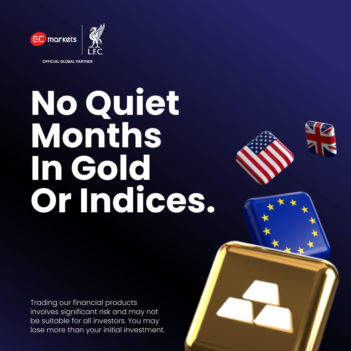 ecmarkets_nz's tweet photo. Gold and US indices are where active traders are already looking this month, and they move fast. We give you direct access on MT5. https://t.co/LyJiT89MfK