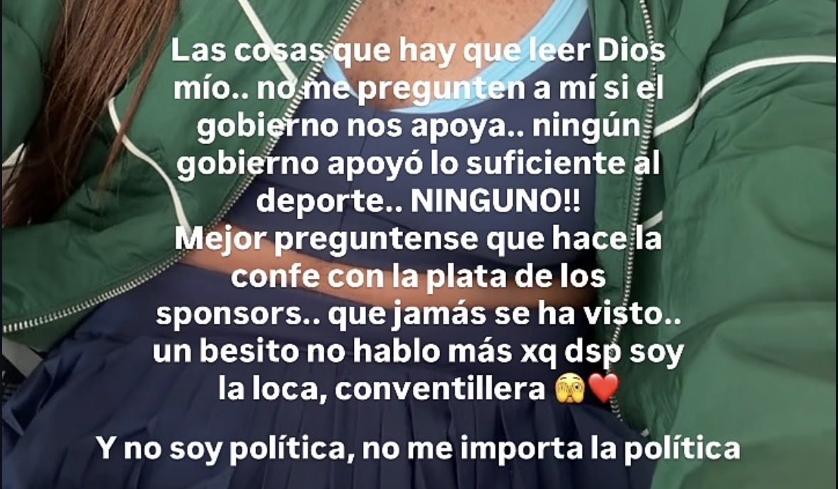florpalma__'s tweet photo. Palabras de Agustina Albertario muchachos, no hay grieta cuando se habla de financiamiento en el deporte.

JAMÁS hubo diferencias. No se apoya hoy y no se apoyó nunca.

Pero la Confederación no se salva tampoco. Repito, el logro del mundial SOLO es de Las Leonas. De NADIE, más. https://t.co/Ab4z2omlpf