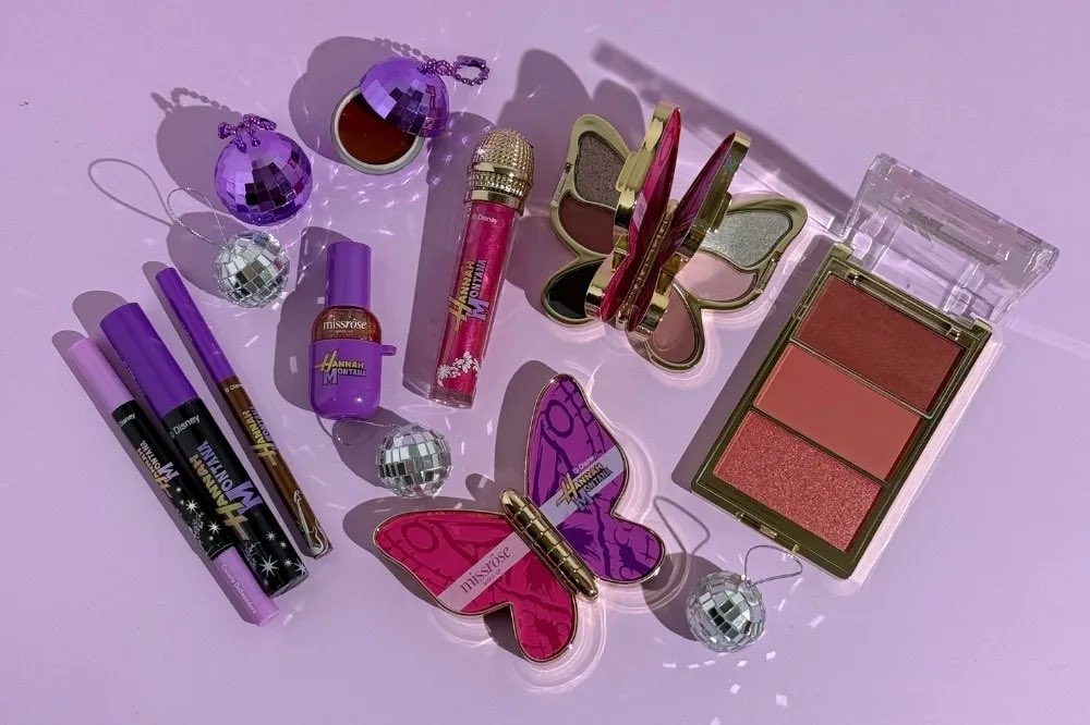 HannahWorlddd's tweet photo. New Hannah Montana x Miss Rosé Makeup Collab available in Brazil https://t.co/1PnYAor6Bm