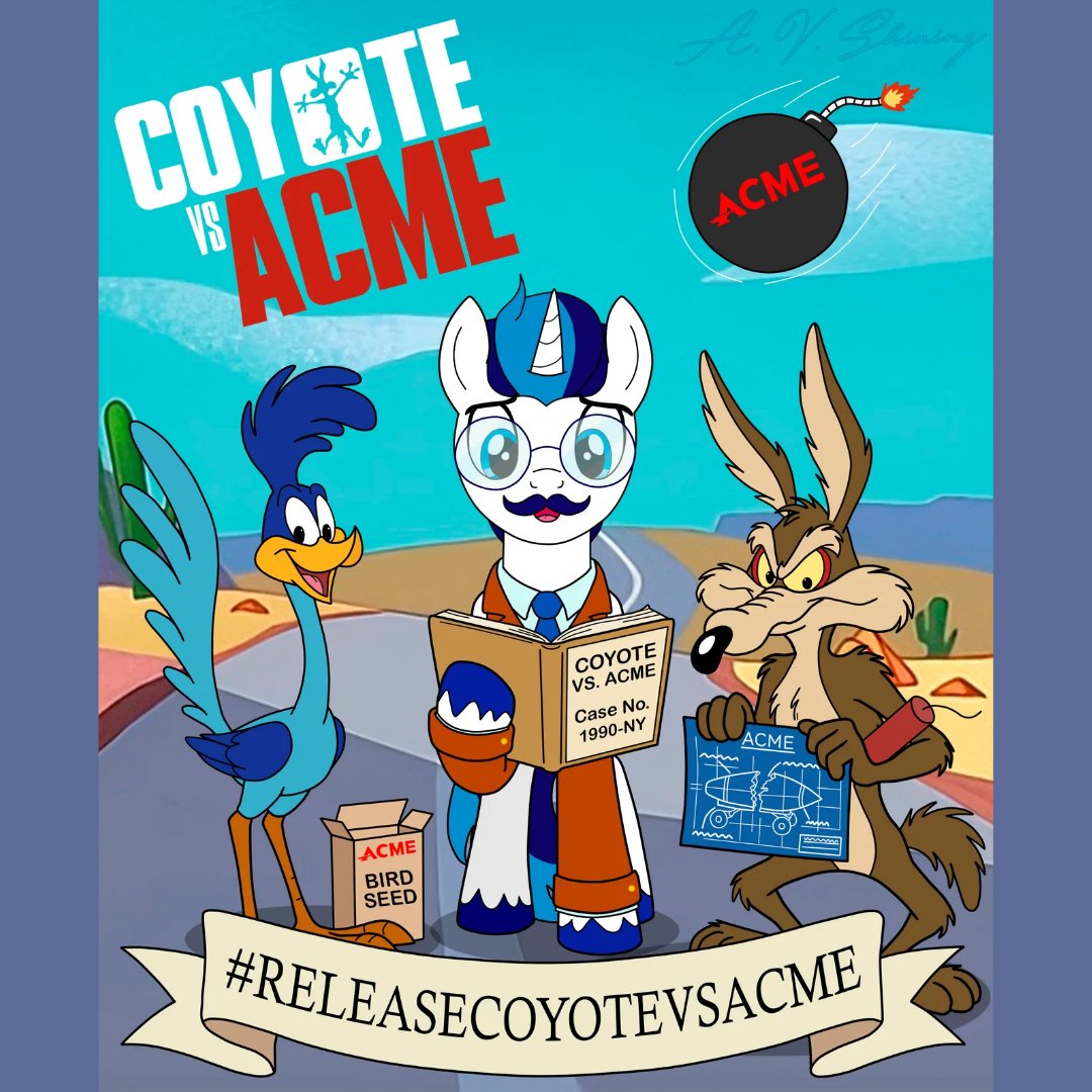 Shining_Rich's tweet photo. El juicio del siglo ha comenzado.. 🏛️💥

​Comparto con ustedes mi más reciente ilustración apoyando a Wile E. Coyote en su lucha contra ACME.

​🔗 Pásate a verlo y déjame tu opinión en DeviantArt:
https://t.co/hLfQKF7VGj

​#CoyoteVsAcme #SaveCoyoteVsAcme #FanArt #DigitalArt https://t.co/uMTqhxytH0