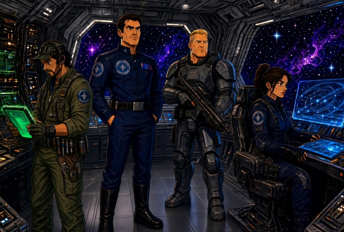 InkPotGames's tweet photo. Another game I dream of producing is a sci-fi RPG called Space Rangers, using the D12 core mechanic system of Fighters &amp; Wizards. #RPG https://t.co/UOVR446joD