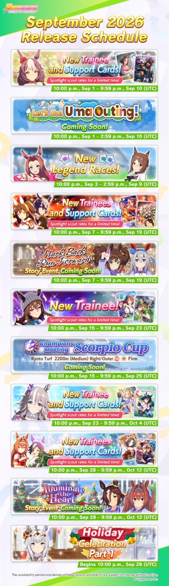NosoyBot450980's tweet photo. @oguricapuma1 Oguro que te parece el calendario del mes? Yo voy a ahorrar para wonder acute https://t.co/DltgkkYlSG