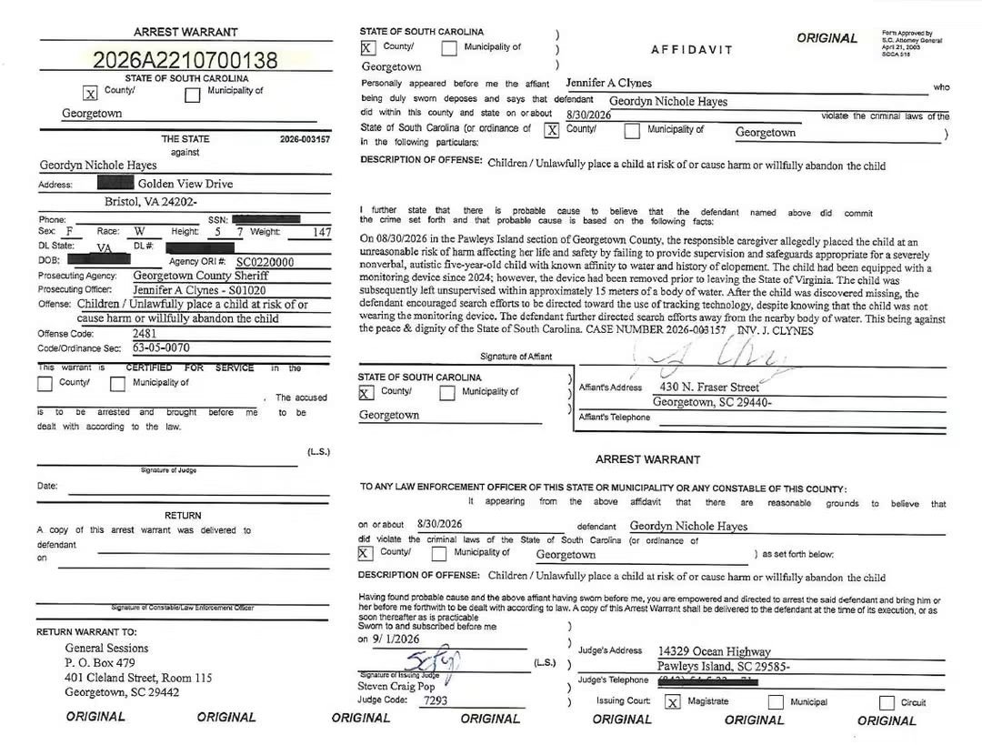 CarolinaScanner's tweet photo. @jogi5 Sorry, didn't realize we posted duplicate warrants. https://t.co/otjCqQRLvs