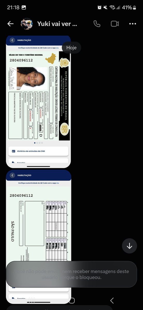 Armysuguinhk's tweet photo. Meninas, tomem cuidado! Essa pilantra achou que ia conseguir me dar um golpe, mas eu fui mais esperta e pesquisei sobre ela. Descobri que ela já tentou aplicar golpes em outras pessoas. Fiquem atentas! ⚠️ https://t.co/lS9Npwo3j2