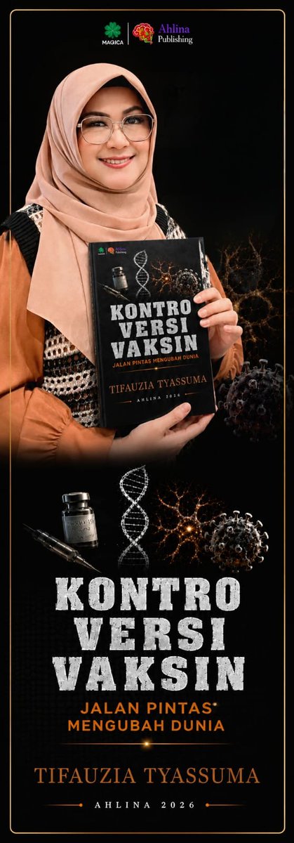 DokterTifa's tweet photo. KONTROVERSI VAKSIN
Jalan Pintas Mengubah Dunia
Karya Dokter Tifa

CRISPR, GENE EDITING, DAN VAKSIN MODERN

Vaksin modern tidak lagi hanya tentang virus yang dilemahkan atau dimatikan.

Kita telah memasuki dunia mRNA, recombinant DNA, synthetic biology, lipid nanoparticles, hingga CRISPR-Cas9 dan gene editing.

Di Abad 21 teknologi-teknologi ini bertemu dalam satu revolusi besar:

PROGRAMMABLE BIOLOGY.

Manusia semakin mampu membaca DNA, merancang RNA, merekayasa antigen, mengirim instruksi ke dalam sel, bahkan untuk aplikasi tertentu, mengedit genom.

Maka pertanyaannya bukan sekadar:

“Apakah vaksin efektif?”

Tetapi:

Sejauh mana teknologi modern dapat mengintervensi biologi manusia, dan siapa yang mengawasinya?

Saya membedahnya dalam KONTROVERSI VAKSIN
Jalan Pintas Mengubah Dunia. 

Buku ini bukan hanya layak, tetapi WAJIB dibaca, untuk anda dan anak cucu masa depan. 

Hubungi 
INDA 087725980909
ASTI 081222079097
DINA 085211863336