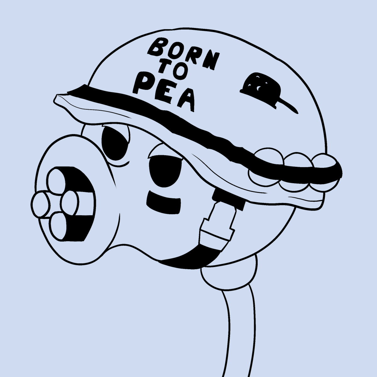 SweetGab_'s tweet photo. Radom peashooter from Plants vs Zombies #digitalart #artmoots https://t.co/4qE8Czv7Ge