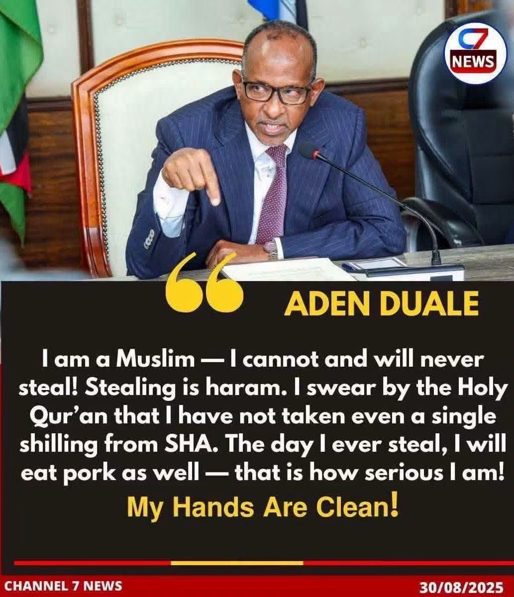 AbdinurPeace's tweet photo. I am also a Muslim. I cannot and will not lie. Lying is Haaraam. I swear by the Holy Quran that you have taken millions if not billions from SHA. https://t.co/E5okF2QFoO