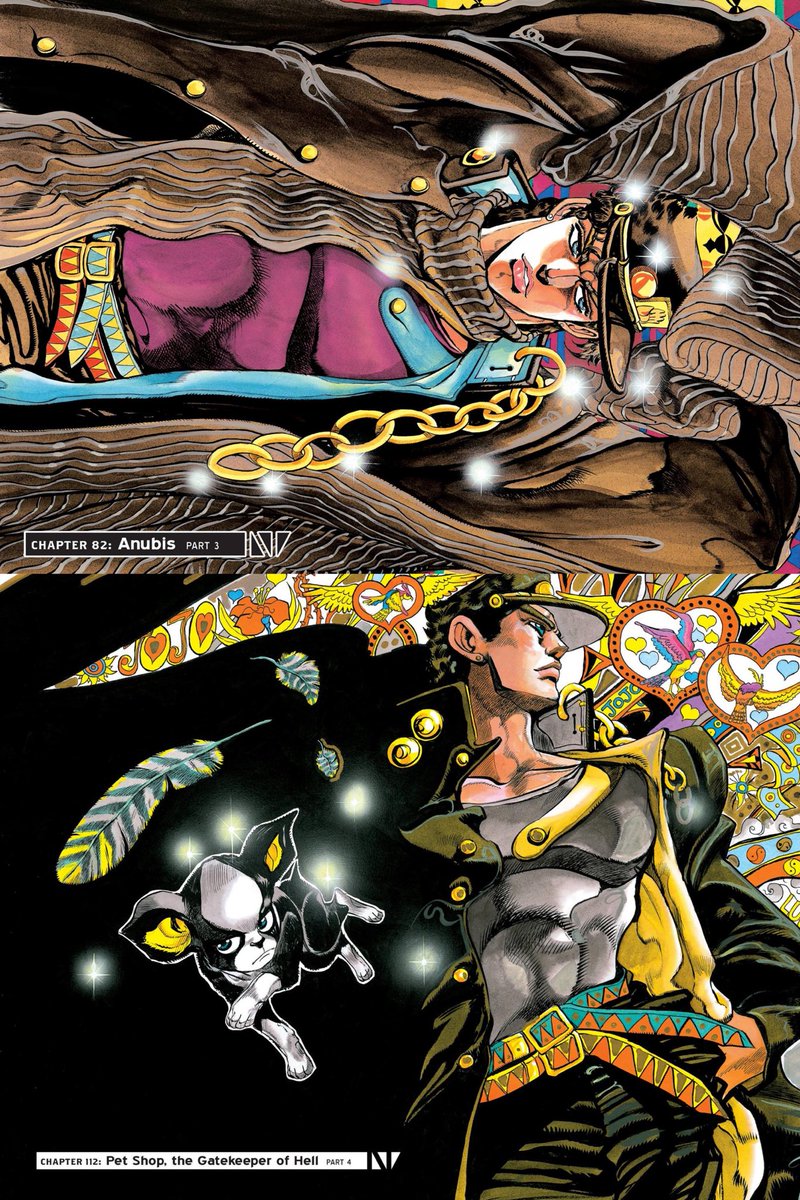 EARTHM0VERRR's tweet photo. JoJo’s Bizarre Adventure: Stardust Crusaders Colored Pages by Hirohiko Araki https://t.co/jcSvUokOqH