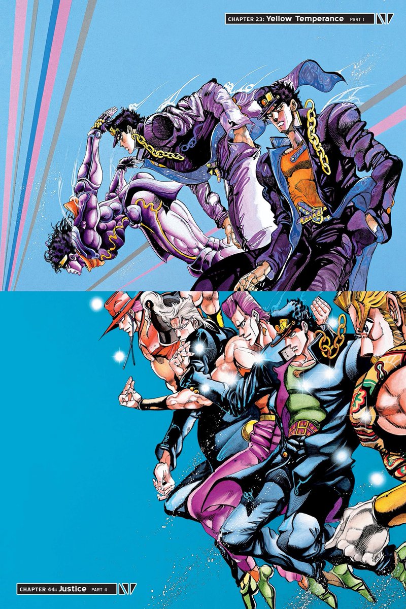 EARTHM0VERRR's tweet photo. JoJo’s Bizarre Adventure: Stardust Crusaders Colored Pages by Hirohiko Araki https://t.co/jcSvUokOqH