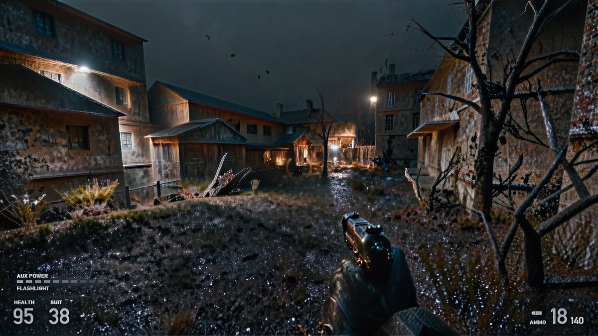 archer_uwu's tweet photo. set dlss 5 to max in half life 2 for a "turn everything into poop" feature https://t.co/2BkoEApnqV