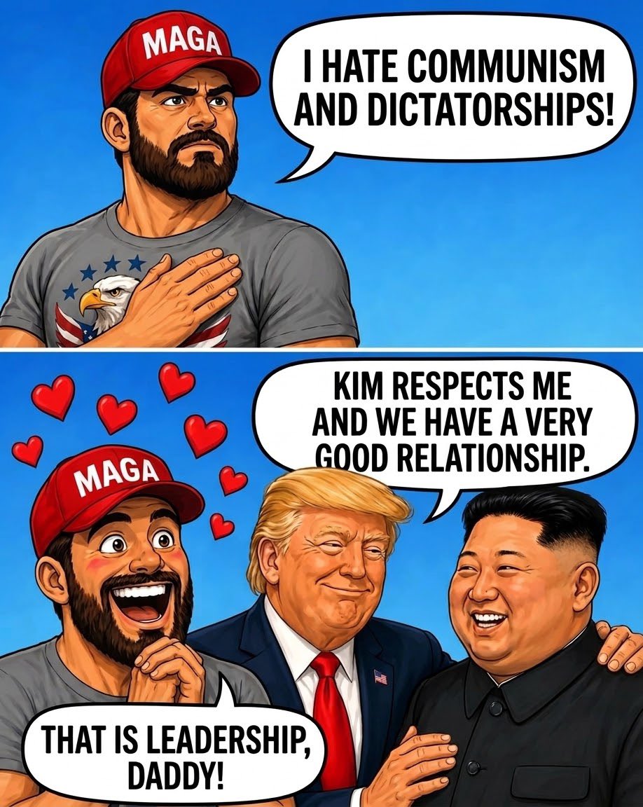 TokyoTom2020's tweet photo. You KNOW it’s coming. In a few weeks or months.
As a distraction from Venezuela as a distraction from Iran as a distraction from the Epstein Files….
#TrumpKim #NorthKorea #PhotoOp #Spectacle