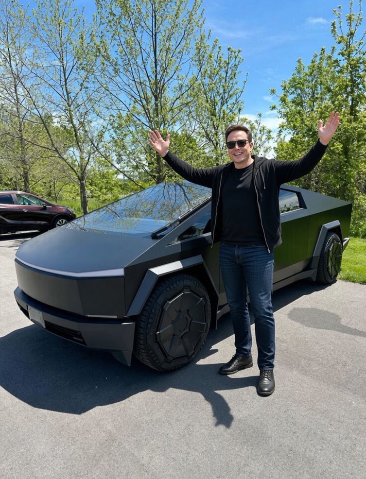 elonlovers12's tweet photo. If you could ride in a Cybertruck with Elon Musk across the country for free…

Would you go?

Yes or No https://t.co/ZVZF9m9WNJ
