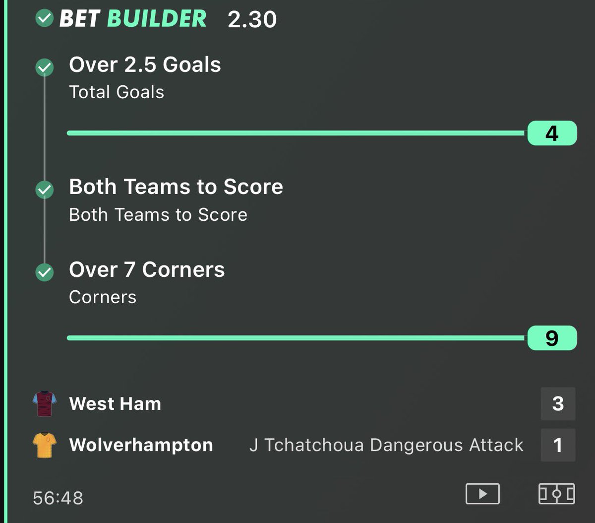 DeTipster99's tweet photo. BET OF THE DAY ✅ https://t.co/EtEiW2O0iI