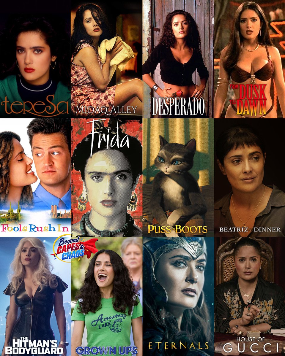 CapesAndChaos's tweet photo. Happy 60th birthday to the one and only Salma Hayek! 🎂❤️ https://t.co/XryBl6Hezd