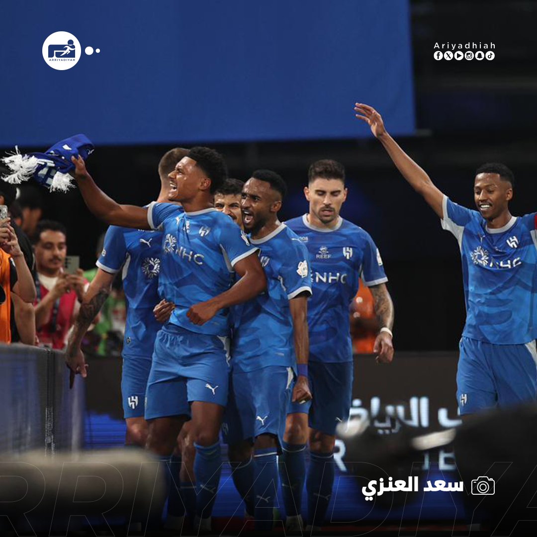ariyadhiah's tweet photo. واتكينز .. احتفال الهدف الأول بقميص #الهلال ⚽️ 

#الهلال_الأهلي 
#دوري_روشن_السعودي🇸🇦
#RoshnSaudiLeague https://t.co/PT4Ab8rGbp
