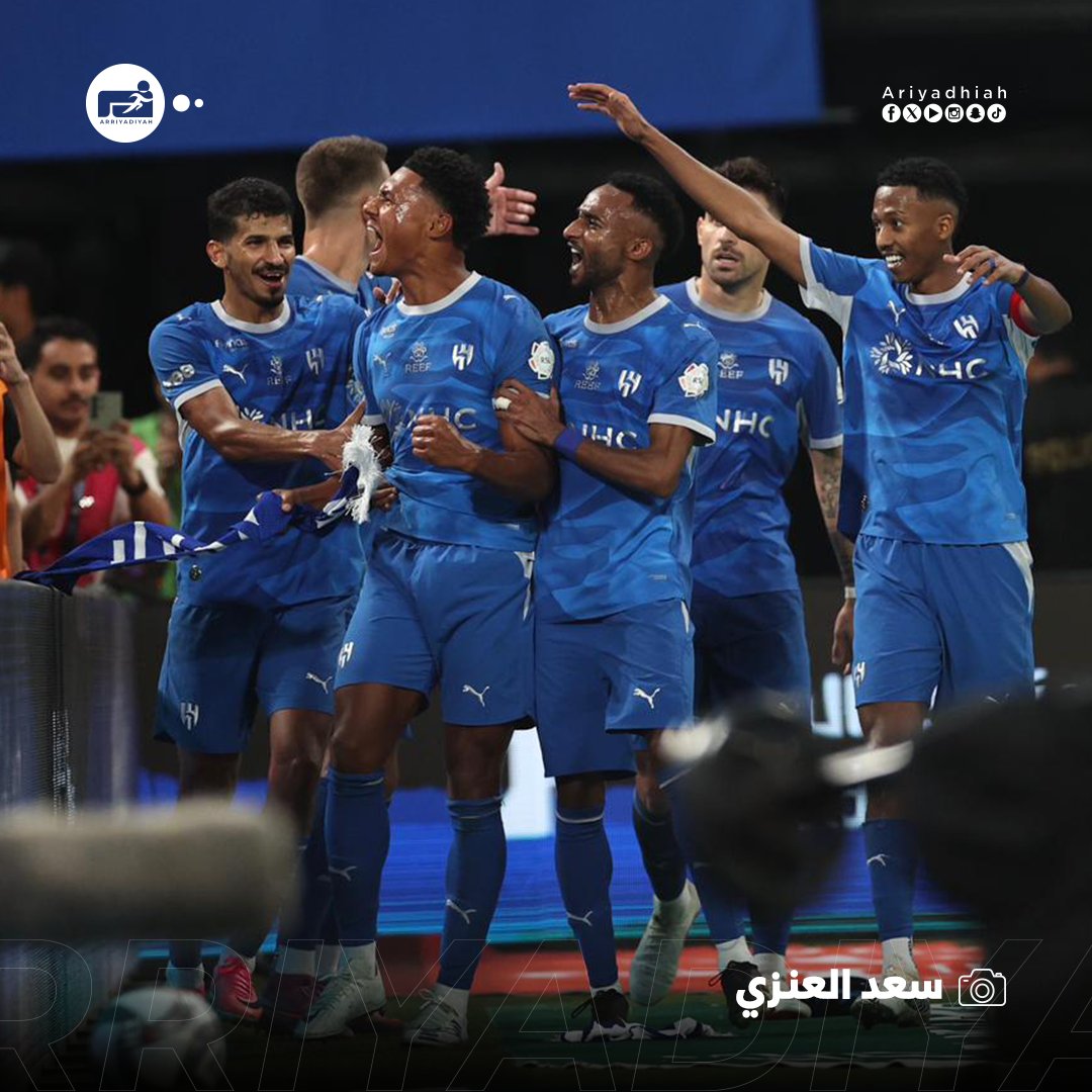 ariyadhiah's tweet photo. واتكينز .. احتفال الهدف الأول بقميص #الهلال ⚽️ 

#الهلال_الأهلي 
#دوري_روشن_السعودي🇸🇦
#RoshnSaudiLeague https://t.co/PT4Ab8rGbp