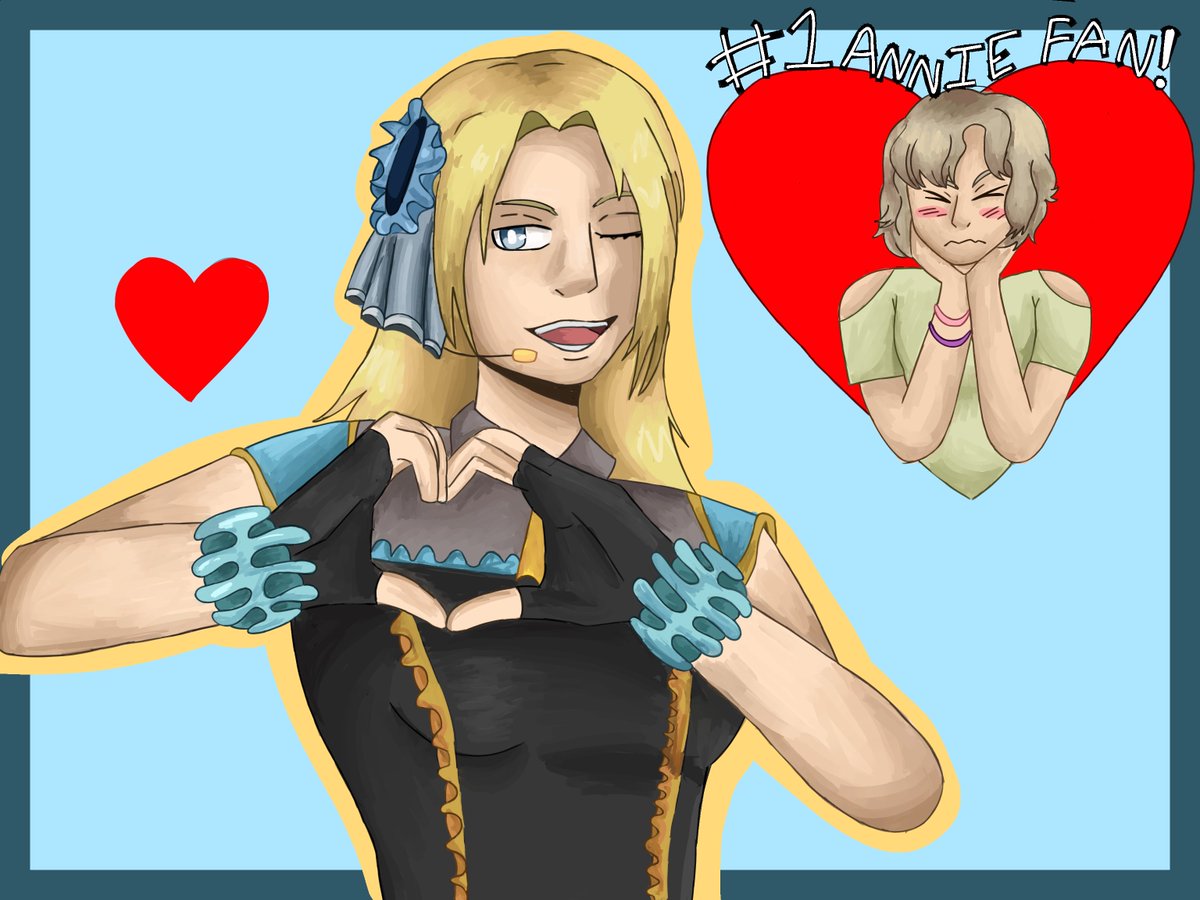 CloudyOtter1's tweet photo. I finally finished idol annie.... 

#hitchannieweek2026 #hitchannie #annieleonhart  #aot #snk https://t.co/IF697LyAzo