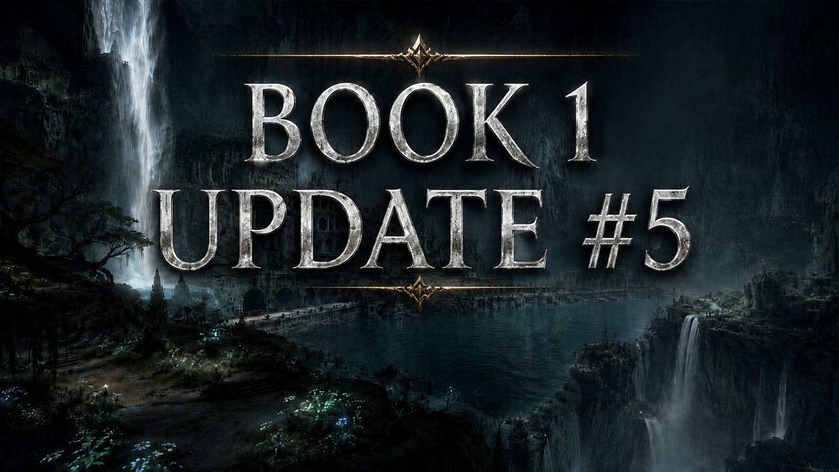 ThomasMAuthor's tweet photo. UPDATE #5

 "Remastering" the final chapter. All other chapters sorted out.

Book 1 will have a new scene break symbol and proper chapter fonts to create the premium feel!

Keep in touch and help grow my universe when the time comes!

#EpicFantasy #IndieAuthor #WritingCommunity https://t.co/Dx2YhK2nD9