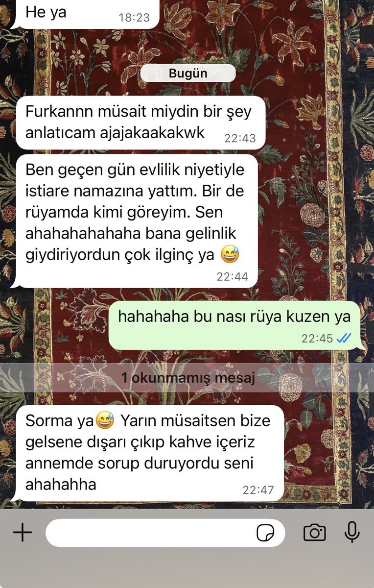 furkannaifadam's tweet photo. halamın kızı bana göz koydu herhalde https://t.co/wKD9Qmt1CM