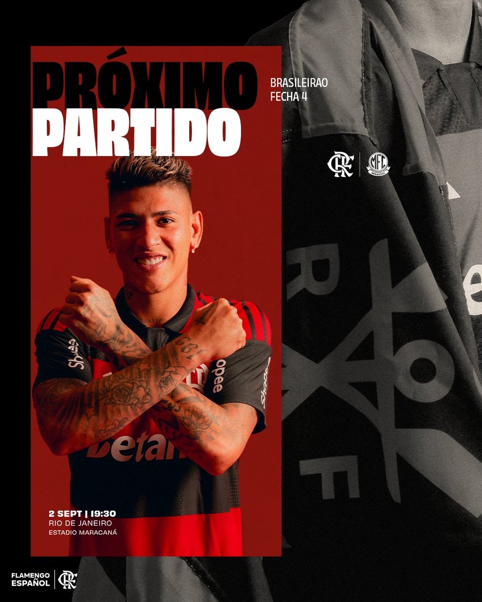 Flamengo_es's tweet photo. 🔜 Próximo partido: Mirassol. https://t.co/rlHgL0VYIB