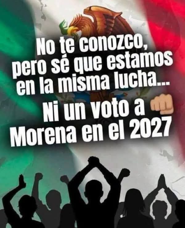 Gina7161's tweet photo. #MORENAORGANIZACIÓNCRIMINAL https://t.co/6PxqNglsUV