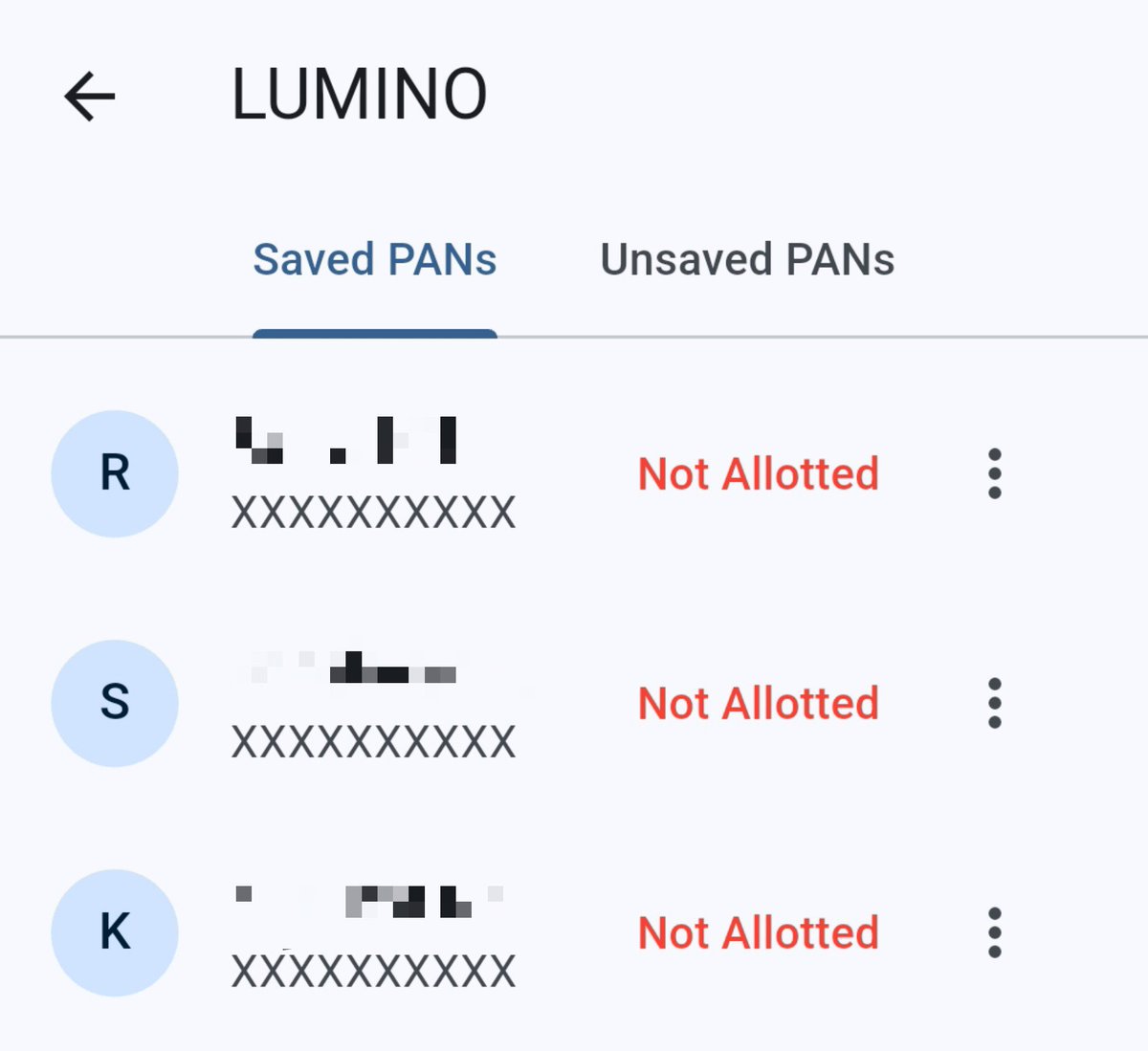Rahulksnag's tweet photo. Lumino Industries Limited 
IPO Allotment 
Issue Size : 700cr (Retail~35%)
Retail Sub : 1/33
Allotment : 0/3🫠🥀 https://t.co/ppEheVxVrq