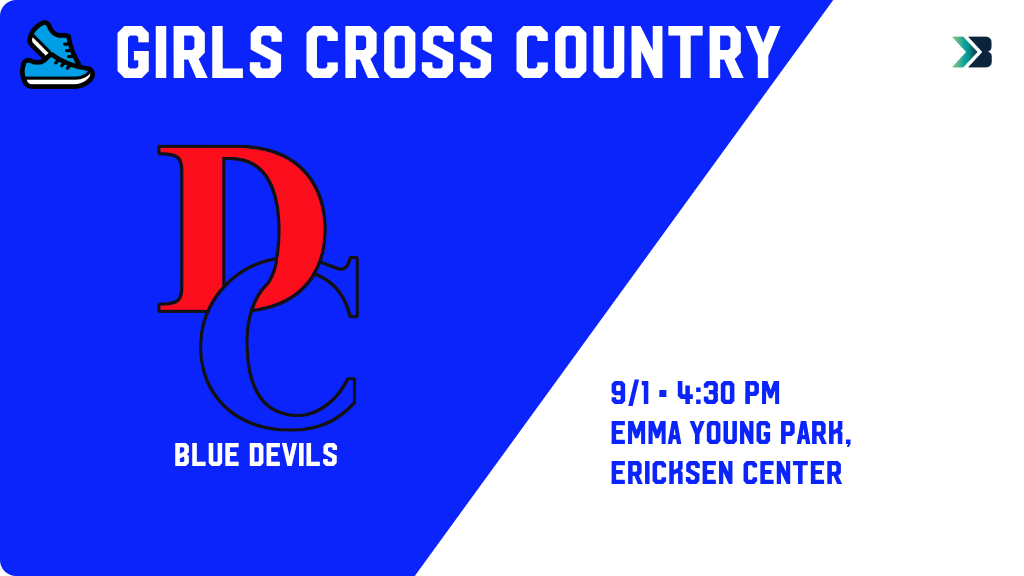 BlueDevilXC's tweet photo. Girls Cross Country (Varsity) Meet Day! - Check out the event preview for the Davenport Central Blue Devils. It starts at 4:30 PM and is at Emma Young Park, Ericksen Center. https://t.co/YYxzt9PTqt https://t.co/CCBmbYHPWF