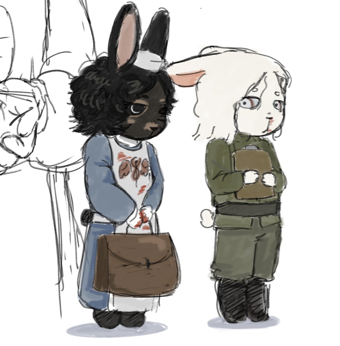 H0wdyd00da's tweet photo. Buni buni buni buni  
#ersatz #mophead #Nurse https://t.co/Kq0R8P4ra6