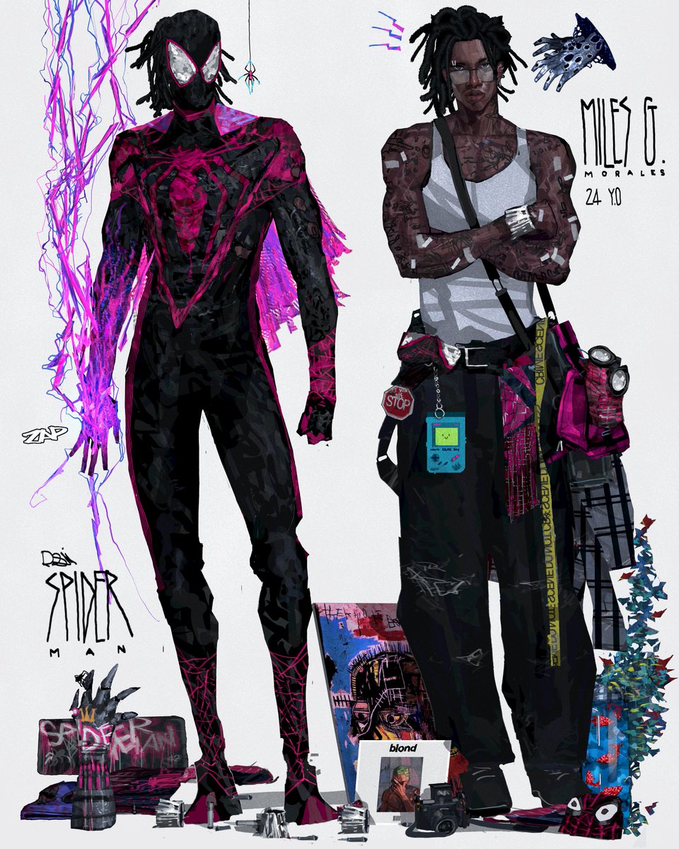 rxzarx's tweet photo. spider-man (miles morales) https://t.co/rsY8OGvi7E