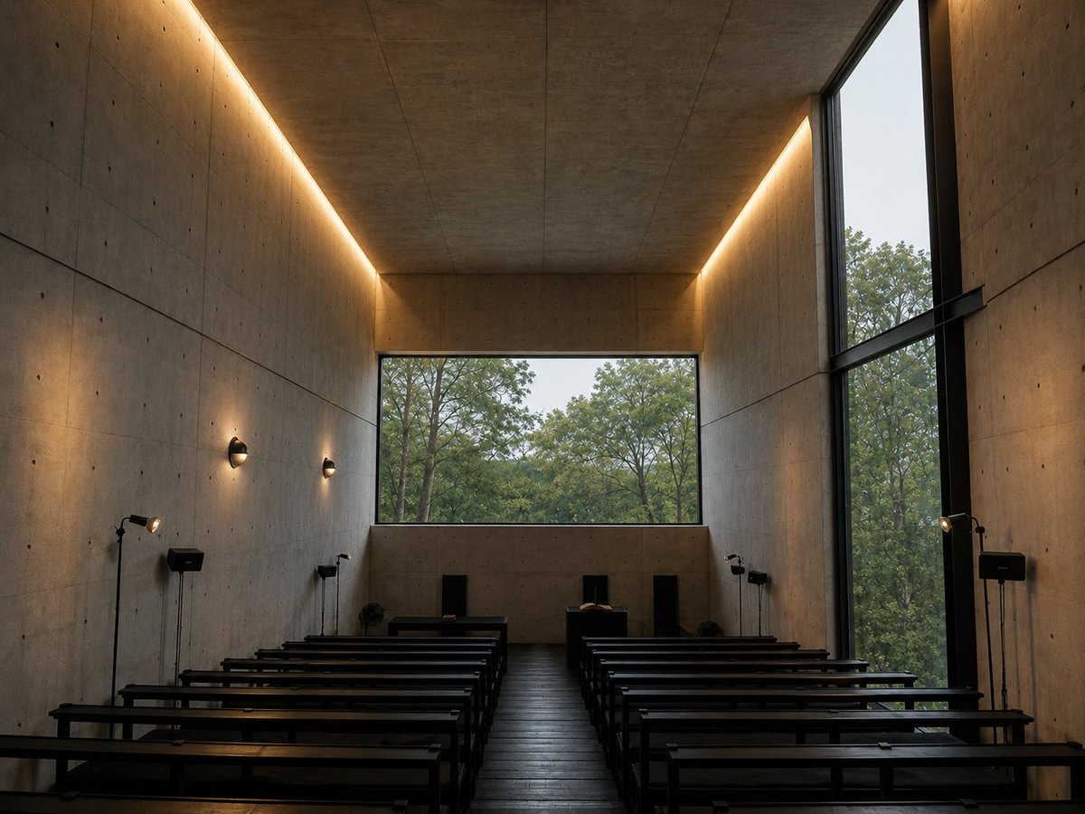 insomnia91s's tweet photo. No les parece que la iglesia de la luz de tadao ando es muy oscura???Quedaría mucho mejor si le abriéramos un gran ventanal y le pusiéramos luces led por todo lado, 🤪🤪o que dicen https://t.co/aJ5E3vL3sm