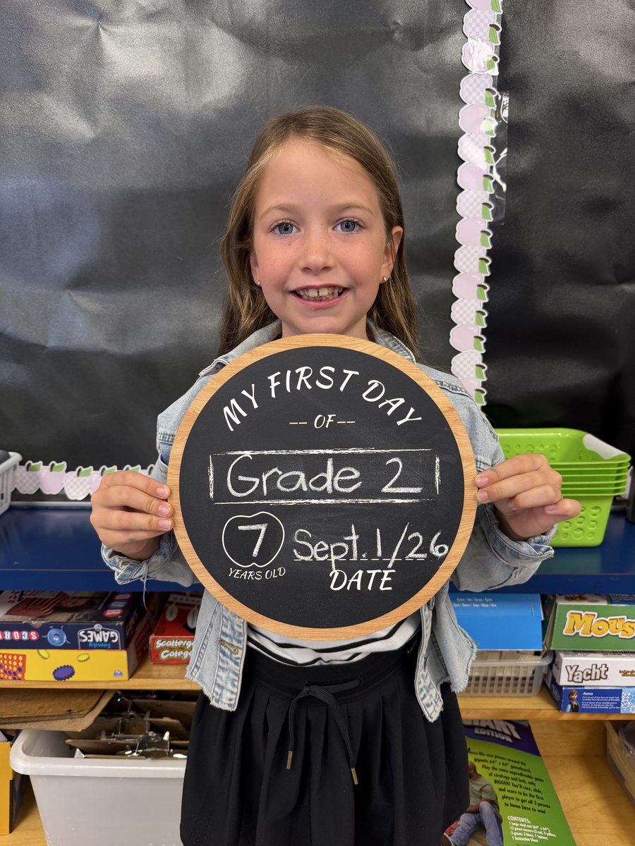 MsBurriOCSB's tweet photo. πβ¨ Happy #OcsbFirstDay! So grateful for a wonderful start to the school year & for all the smiles, excitement, and new beginnings that came with it. Feeling so lucky to be back in the classroom and looking forward to an amazing year ahead! π#ShineBright @StClareOCSB https://t.co/Y1LS3Iq3PC
