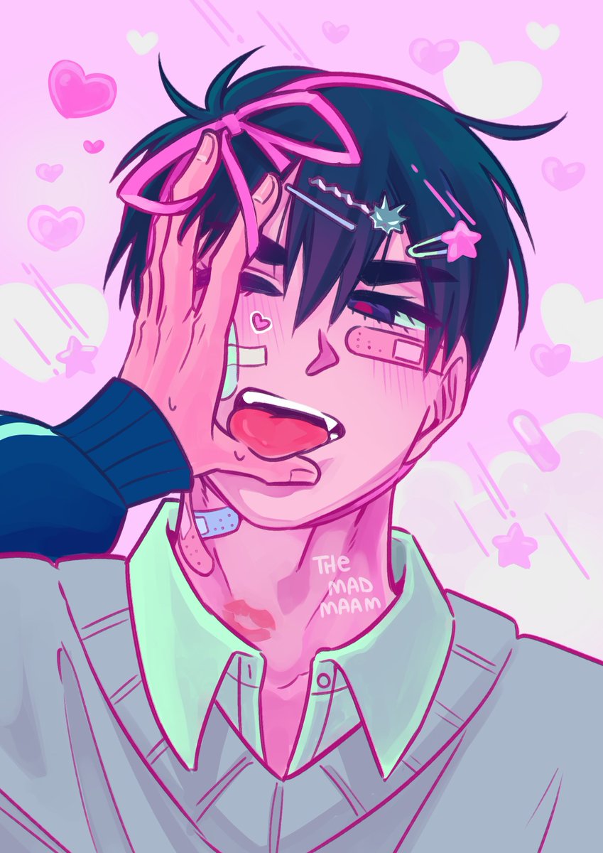 Themadmaam's tweet photo. [ Decora Till &amp; Ivan | Photocards ] 💙💖
Tough love💋❤️‍🩹

Aún no las imprimo esosi xD
. . . . . . . . . . . . . . . . . . . . . . . . . . . . . . . .
#Ivantill #AlienStage #TillAlnst #IvanAlnst https://t.co/ws7HNjmWcG