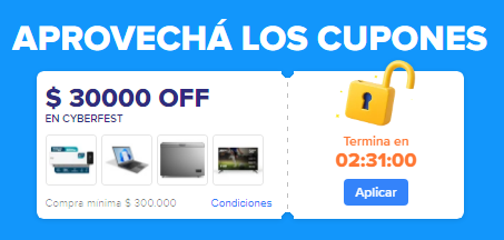 SoloPrecioApp's tweet photo. Se activó este cupon en prodcutos seleccionados!!! 

les comparto el link para que puedan ver a que productos aplica y ver si les sirve algo!!

https://t.co/k03qpwZjTg

$30.000 OFF https://t.co/rilAdBX8XG