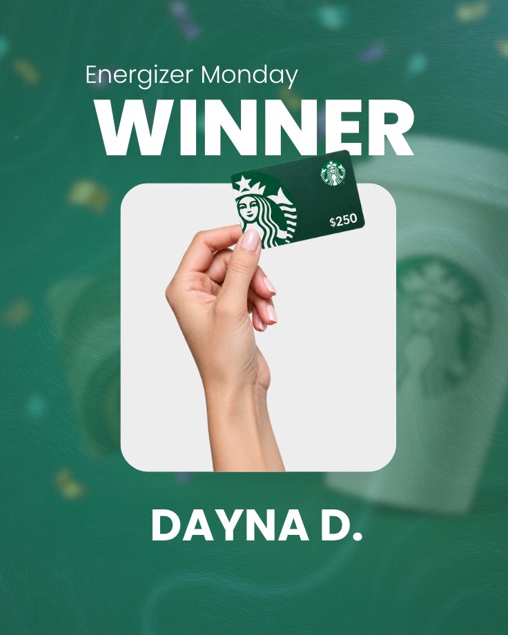 vidlehousing's tweet photo. ☕ Dayna D. just scored a $250 Starbucks gift card. Jealous? 👀

Good news: tomorrow, it could be YOU.

We’re picking a new winner every day. Don’t sit on the sidelines while someone else wins.

📲 Download the app + enter now! https://t.co/sg2rdymTrs

#DailyGiveaway #WinBig https://t.co/y2kSEBvPkw