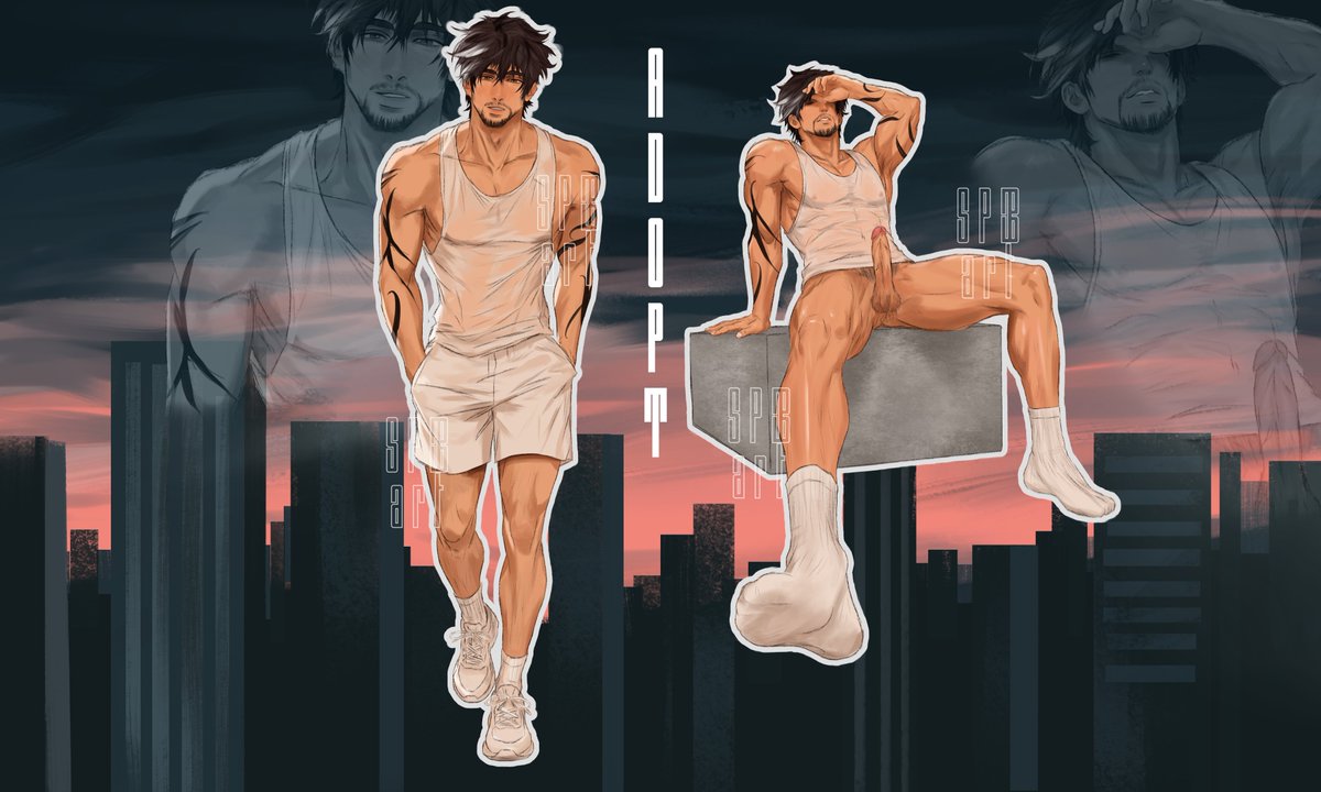 SpbMiz's tweet photo. I dream of living in a seaside city, preferably somewhere in Spain, and meeting a runner like this one day… 🏃‍♂️🌊🇪🇸

Adoptable details in the comments!

#CharacterDesign #DigitalArt #Runner https://t.co/OYHlrfhicB
